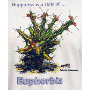 T-shirt, Euphorbia schizacantha, Medium, Natural